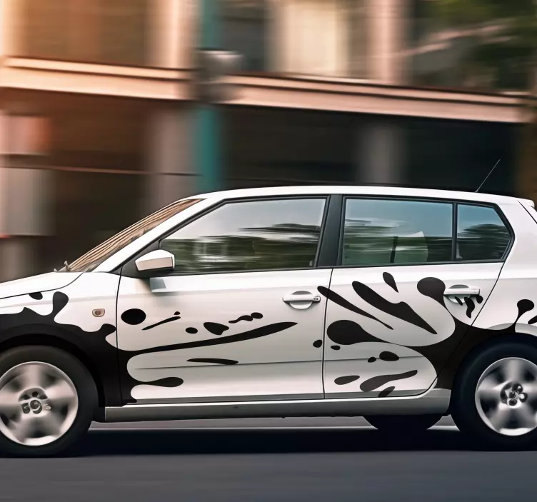 Skvrny od barvy Auto nálepka - TenStickers