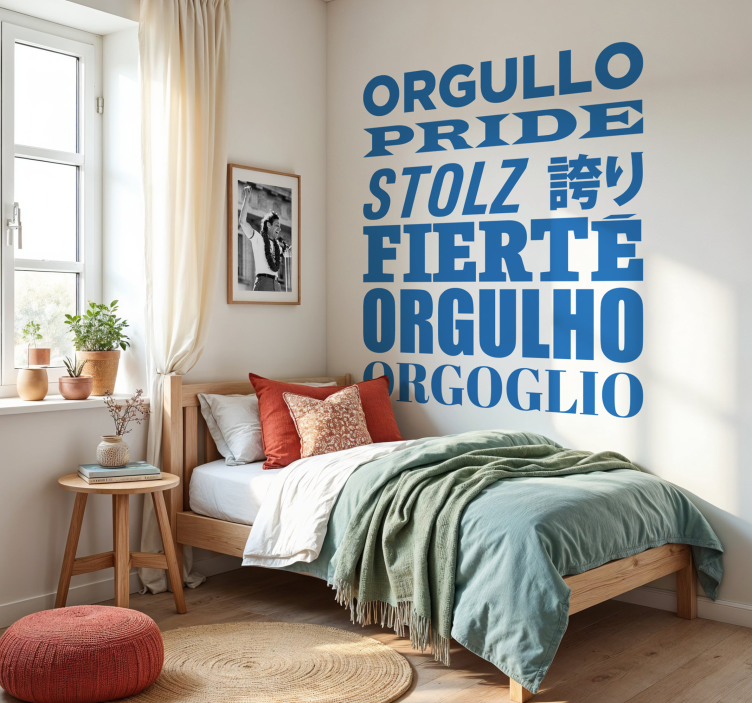 Slova hrdosti Zvířecí nálepka - TenStickers