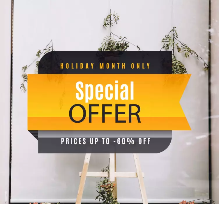 Speciální propagační nabídka Zvířecí nálepka - TenStickers