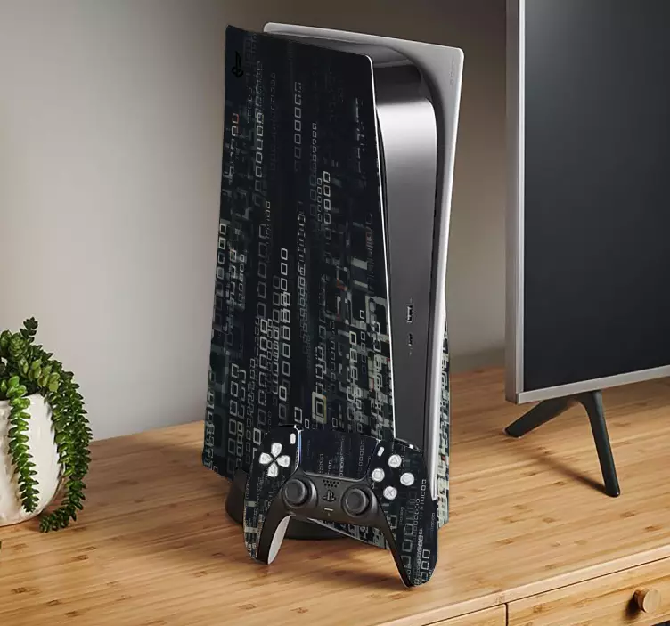 Rychlostní světlo a reflektory digitální štítek ps5 - TenStickers