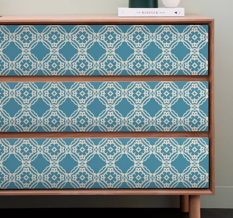 Samolepka nábytku se starožitným vzorem - TenStickers