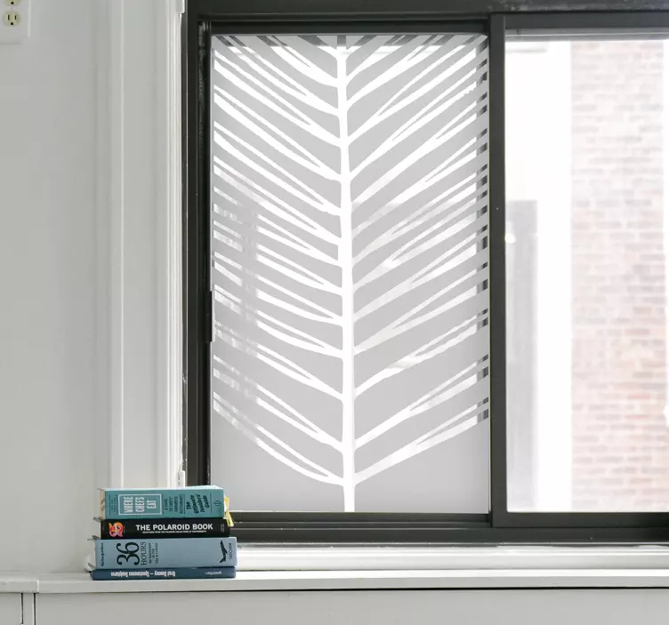 Nálepka okna tropické listy - TenStickers