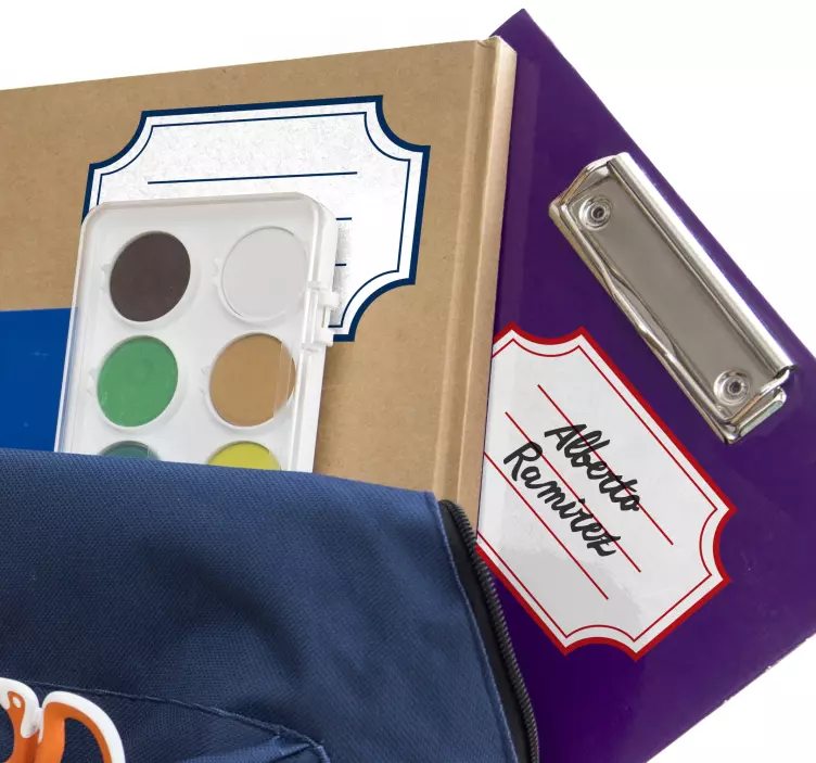 štítky pro školní potřeby vzdělávací nálepky - TenStickers