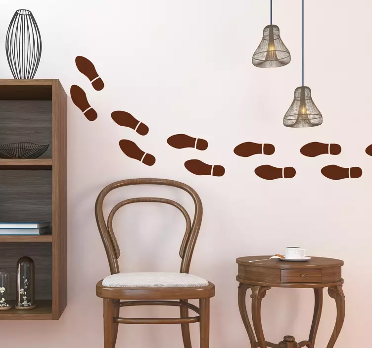 Stopy nástěnné samolepky - TenStickers