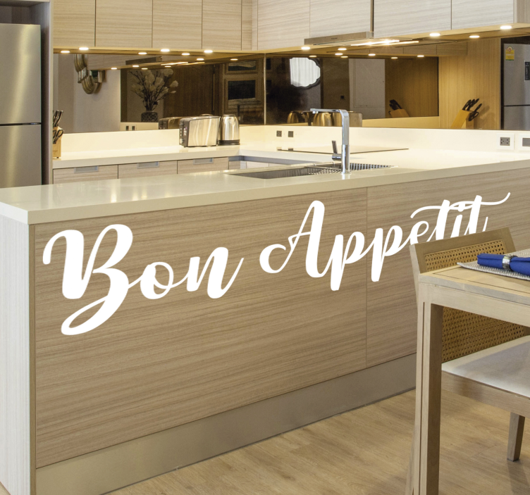 Nálepka styl nábytku text - TenStickers