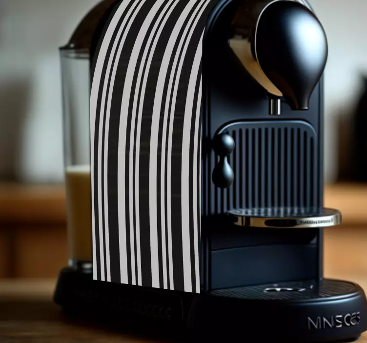 Svislé čáry Nálepka Spotřebiče - TenStickers