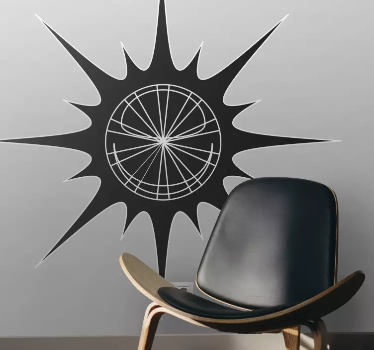 Svítící sluneční nálepka - TenStickers