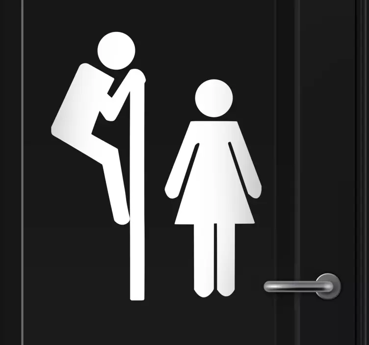 Toaletní náplň koupelnové nálepky - TenStickers