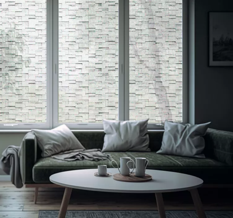 Translucidní textura Nálepka na okno - TenStickers