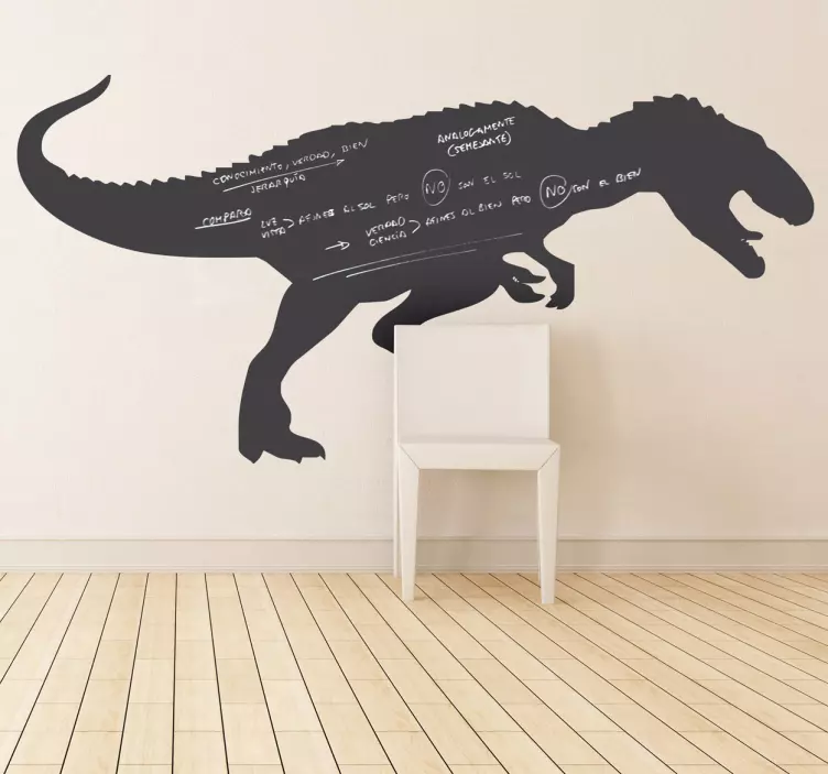 Tyrannosaurus rex tabule samolepka - TenStickers