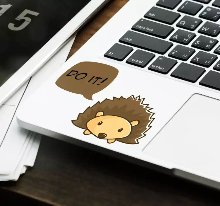 Udělej to nálepka na laptop - TenStickers