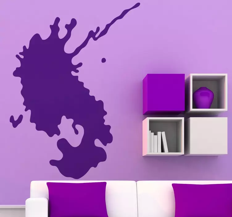 úvodní barva monochromatický štítek - TenStickers