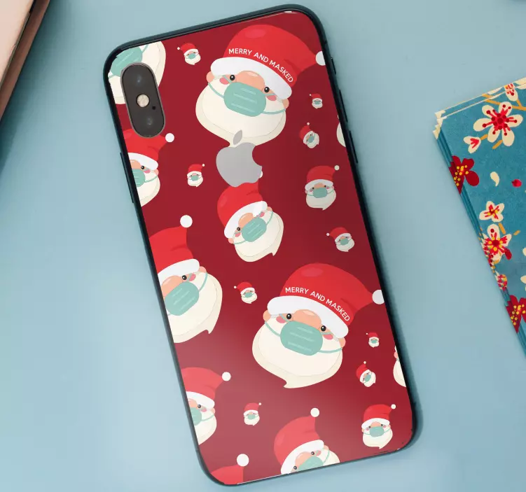 Veselé santovské tváře Zvířecí nálepka - TenStickers