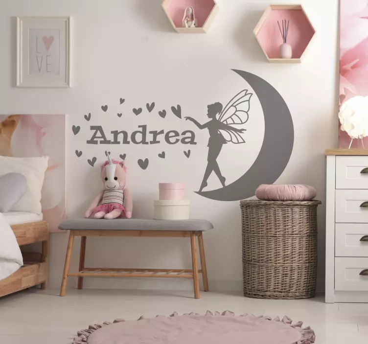 Víla šířící lásku Víly a andělé nálepka - TenStickers