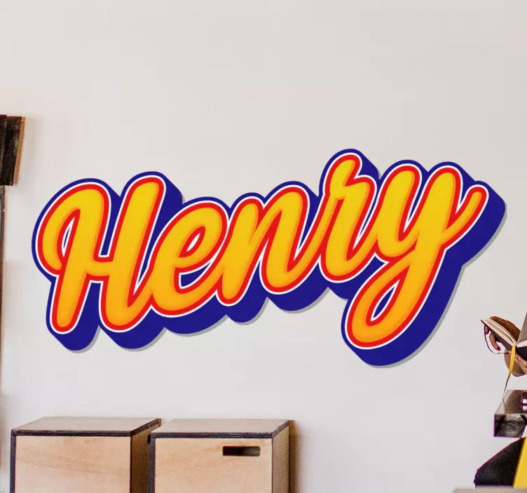 Vlastní jméno grafické návrhy Zvířecí nálepka - TenStickers