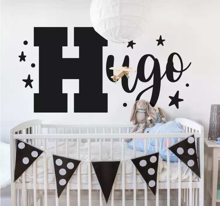 Personalizovaná nálepka se jménem dítěte - TenStickers