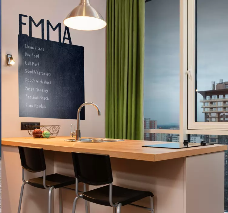 Samolepky na tabuli na zakázku - TenStickers