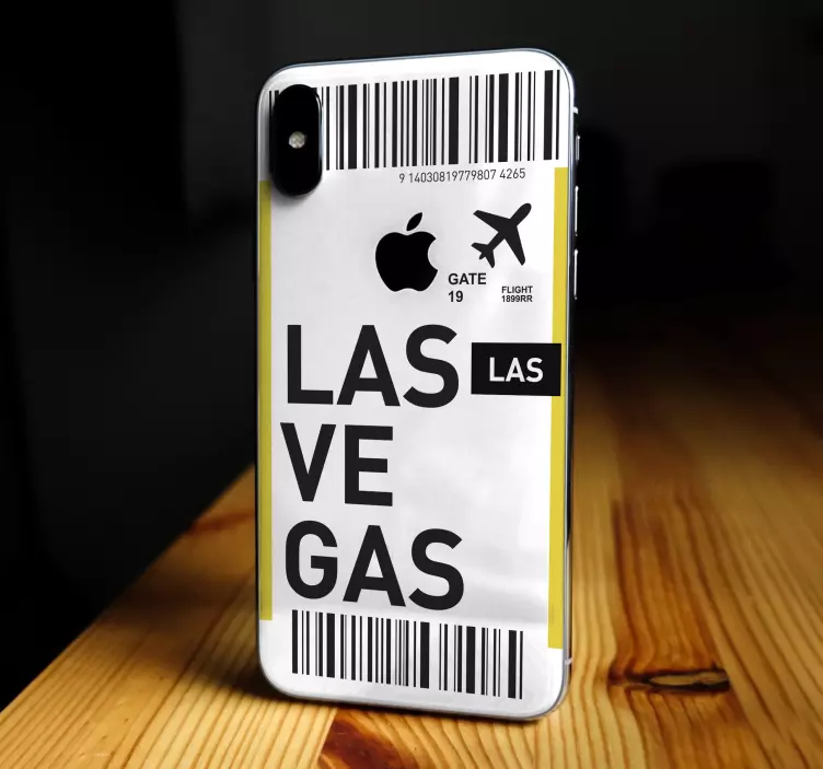 Vstupenka do las vegas gate Zvířecí nálepka - TenStickers