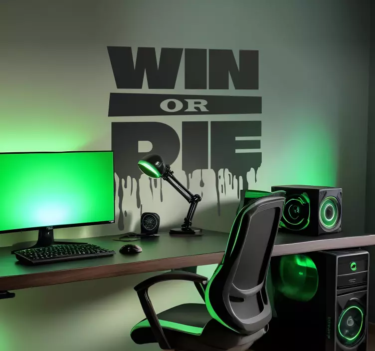 Vyhrát nebo zemřít Nálepka videohry - TenStickers