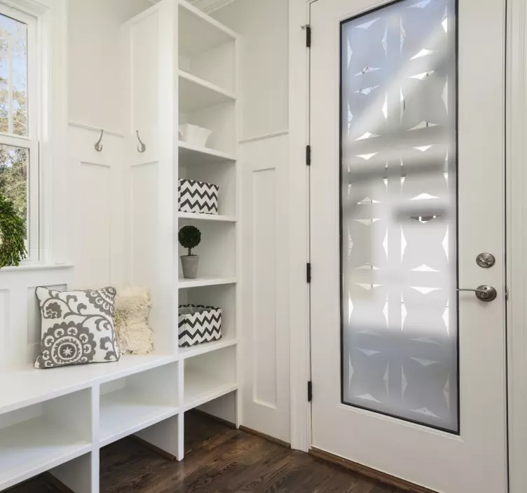 Vzor pro průsvitnou nálepku na dveře - TenStickers