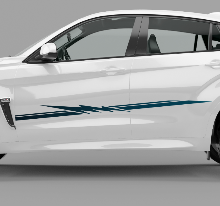 Závodní proužek pro samolepku na auto - TenStickers