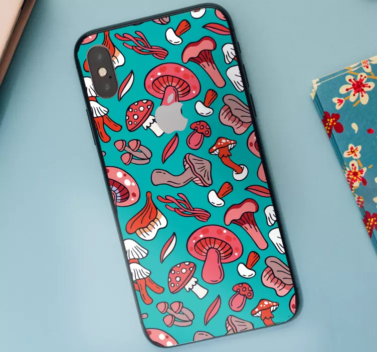 Zvířecí nálepka houbová fantazie - TenStickers