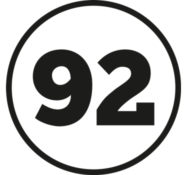Rally číslo samolepka na auto - TenStickers