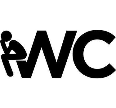 Wc nálepka pro koupelnu - TenStickers