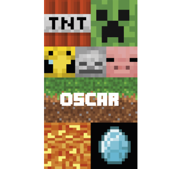 Herní geometrický vzor Nábytek nálepka - TenStickers