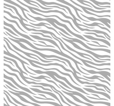 šedá zebra Nábytek nálepka - TenStickers
