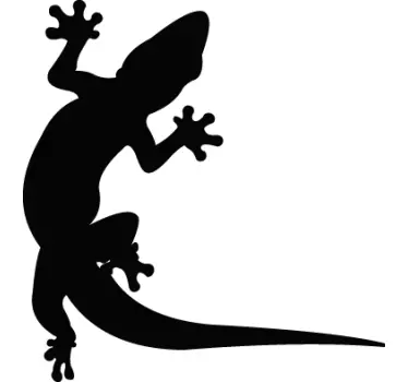 Vinylová samolepka do auta gecko - TenStickers
