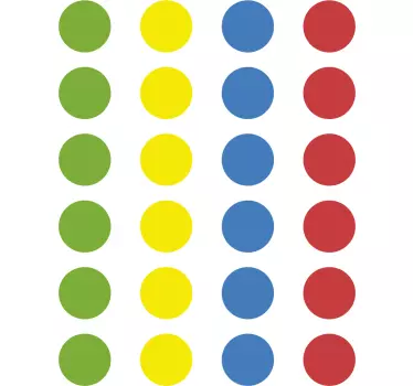 Nálepka twister game floor - TenStickers