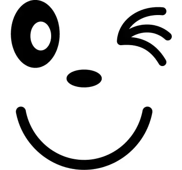 Zrcátka mrkání auto nálepka - TenStickers