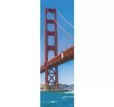 Obtisková obálka se zlatou státní ledničkou - TenStickers