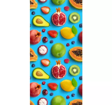 Ovoce do kuchyňské ledničky zábal - TenStickers