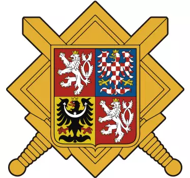 český erb auto nálepka - TenStickers