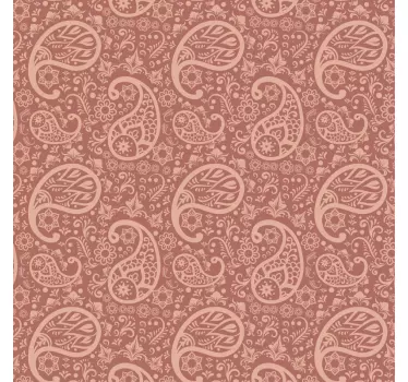 Samolepka na nábytek paisley - TenStickers