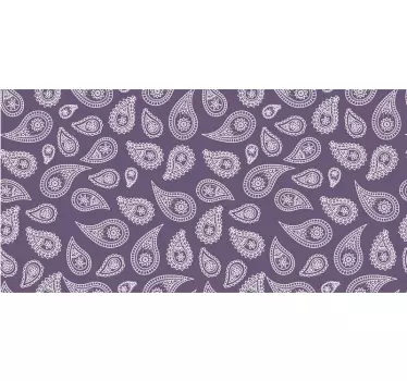 Retro paisley nábytek obtisk - TenStickers