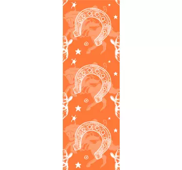 Podkovová lednička zábal - TenStickers