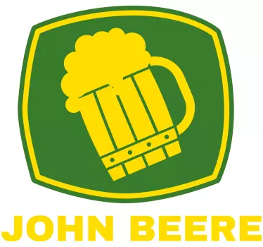 Samolepka na auto john beere - TenStickers