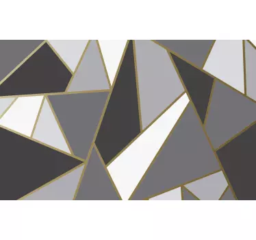 Geometrické s trojúhelníkovými obtisky pro nábytek - TenStickers