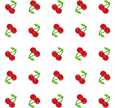 Třešeň konfety jídlo nástěnný samolepka - TenStickers