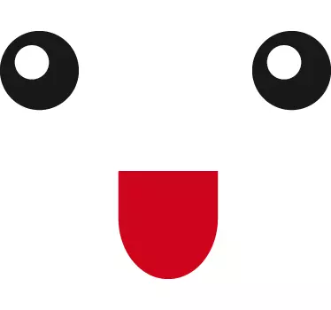 Samolepka s úsměvem - TenStickers