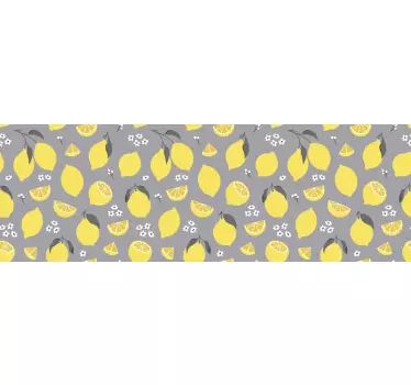 Tropické citronové obtisky pro nábytek - TenStickers