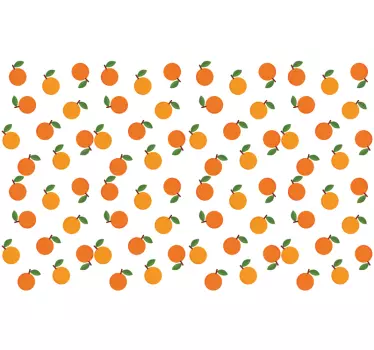 Elegantní pomerančové obtisky na nábytek - TenStickers