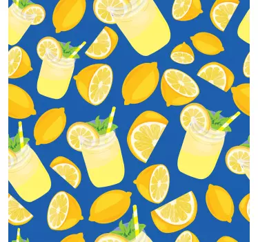 Obtisky citronové šťávy na nábytek - TenStickers