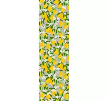 Citronové samolepky na lednici - TenStickers