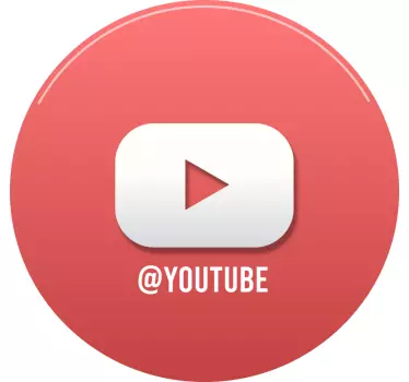Osobní okenní obtisk na youtube - TenStickers