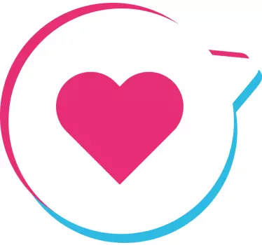 Tiktok jako obtisk okna - TenStickers