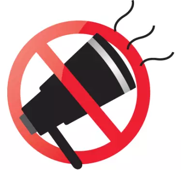 Nálepka bez hluku - TenStickers